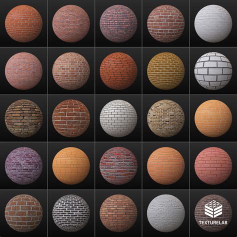 25 Pbr Brick Textures 02 Texture Cgtrader