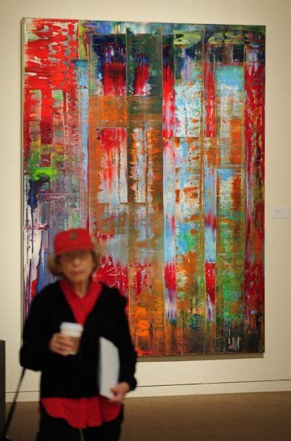 Gerhard Richter Squeegee Paintings Abstract Painting Acrylic Abstract