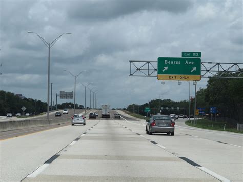 Florida Interstate 275 Northbound Cross Country Roads