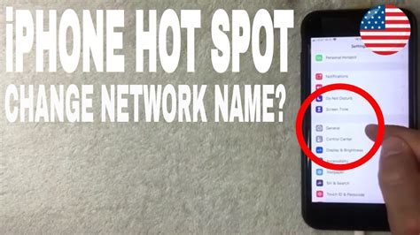 Change the name of a personal hotspot on an iphone 6. How To Change Name Of iPhone Mobile Wifi Hotspot 🔴 - YouTube