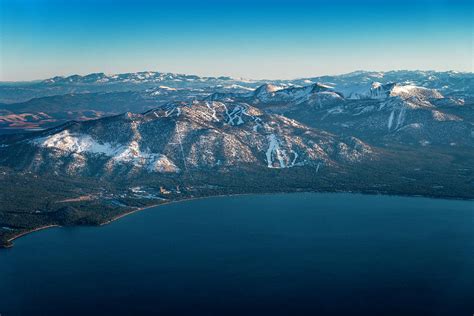 Heavenly Lake Tahoe Aerial Photograph By Brad Scott