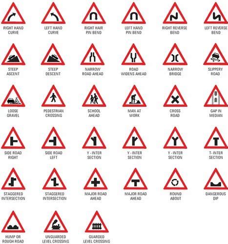 Metal Triangle Traffic Sign Board At Rs 2000piece In Pune Id
