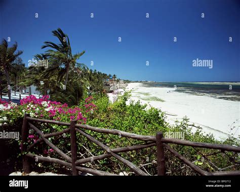 Nyali Beach Mombasa Kenya Stock Photo Alamy