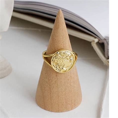 Felix Ring 925 Sterling Silver With 18k Gold Plating Dear Me Jewelry
