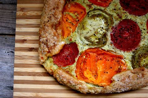 Nothing In The House Savory Heirloom Tomato Ricotta Galette