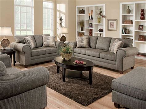 If style is the question then the. Living Room American Living Room 3750 Romance Graphite ...
