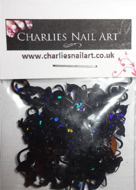 Wendy S Delights Black Cat Decals From Charlies Nail Art