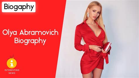 Olya Abramovich Biography Russian Model Networth Height Bf Age