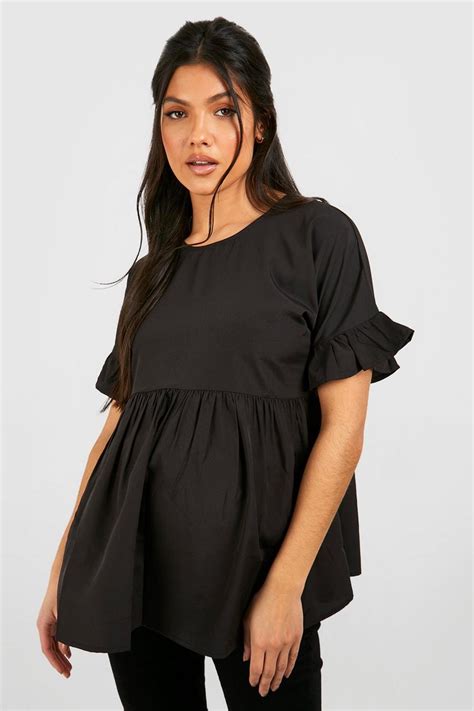 Smock Tops Boohoo Uk