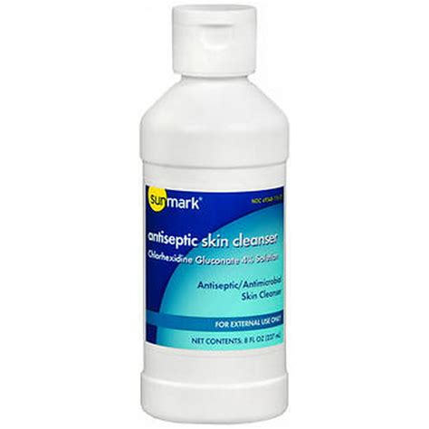 Sunmark Antiseptic Skin Cleanser Liquid 8 Fl Oz