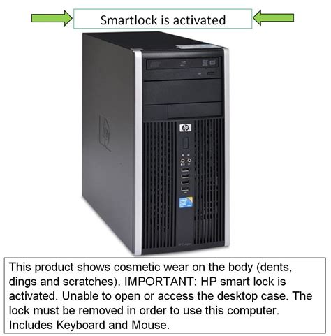 Hp Compaq Pro Desktop Tower Only Pc With Intel Quad Core I5 3470