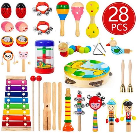 31 Activities for 1 Year Olds | Toy musical instruments, Kids musical