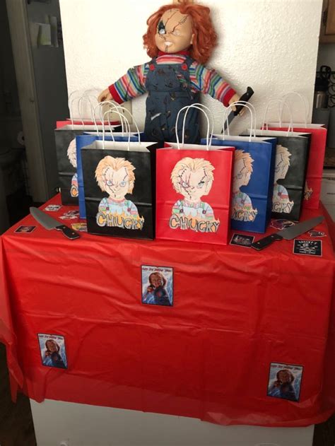 Chucky party in 2020 | Horror party, 17th birthday ideas, Lol dolls