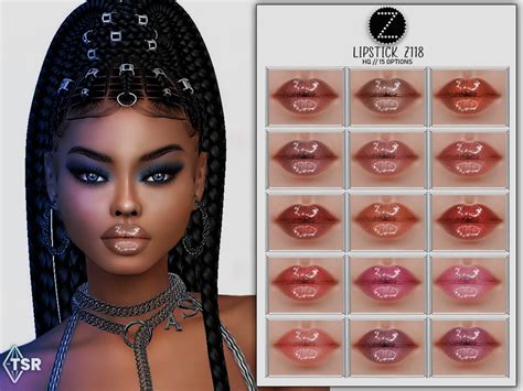 Lipstick Z118 By Zenx From Tsr Sims 4 Downloads