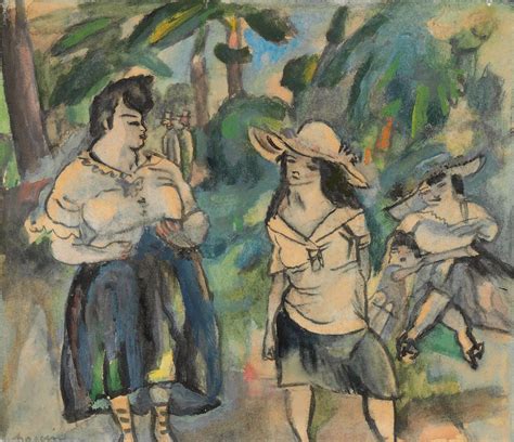 Jules Pascin 1885 1930 Un Jour Dans Le Parc Christies