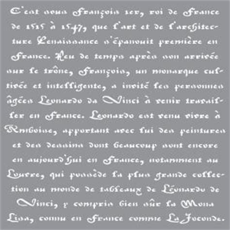DecoArt Americana Decor Old French Script Stencil-ADS10-K - The Home Depot