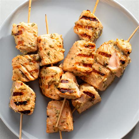 Our Grilled Salmon Kebabs Are The Perfect Outdoor Recipe