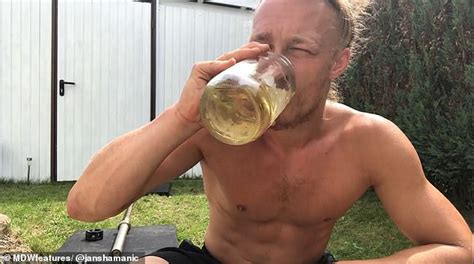 German Man Drinks Seven Pints Of His Own Pee Every Day