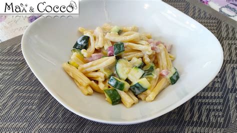 Pasta Con Zucchine E Pancetta Super Cremosa Senza Panna Pronta In