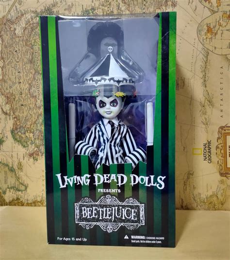 Living dead dolls are ten inches tall, made of plastic, with fabric clothing. Rare Beetlejuice Living Dead Doll in 2020 | Living dead ...