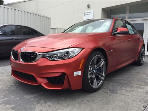 Choose your automotive paint color for your 2015 bmw m3. Individual Frozen Red BMW M3 Gets Stolen and Crashed in ...