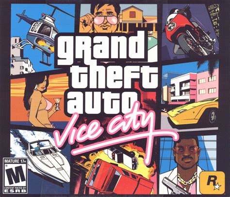 Grand Theft Auto Vice City Cover Or Packaging Material Mobygames
