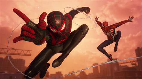 Miles Morales And Peter Parker