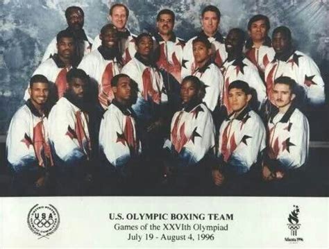 1996 Us Olympic Boxing Team Including Floyd Mayweather Jr David Reid