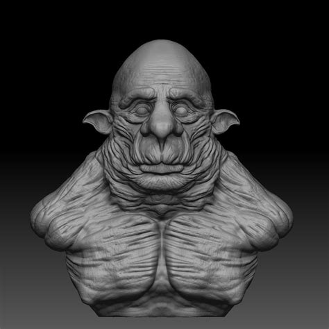 Bust Troll 3d Model Cgtrader