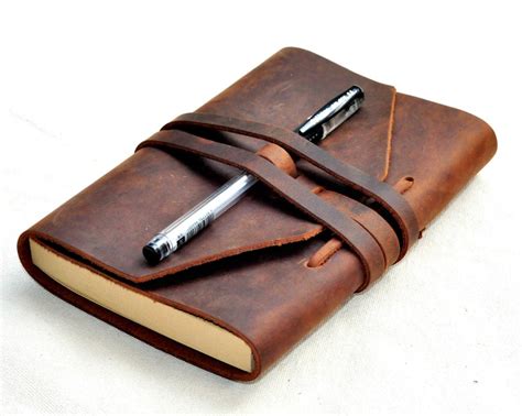 Handmade Diary Leather Notebook Leather Journal Travel Journal Etsy
