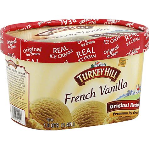 Turkey Hill Old Recipe Premium Ice Cream French Vanilla Ice Cream