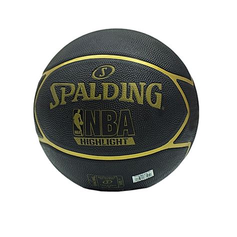 Spalding Highlight Gold Basketball Rbr Size 295