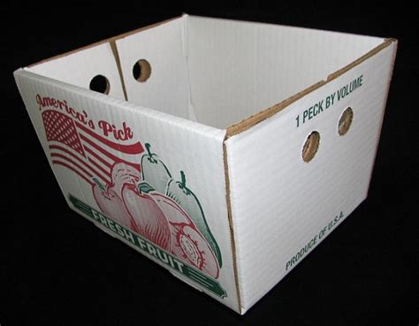 Item No 910 Peck Corrugated Hamper Box White 500 Pack 11 Inches X 9 1