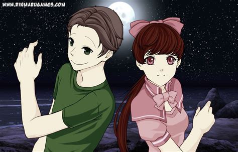Nate X Jenny In Rinmaru Anime Love At Night For Couple Art By Nathaniel