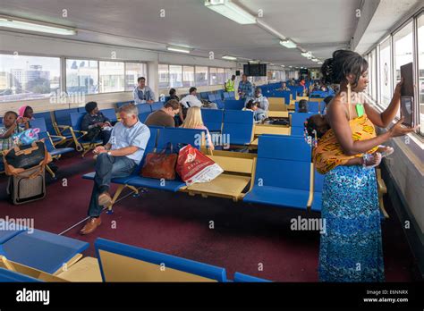 Departure Lounge At Kotoka International Airport Accra Ghana Africa