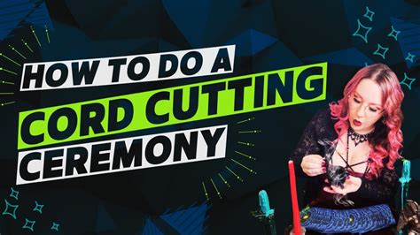 How To Do A Cord Cutting Ritual Beginner Friendly Youtube