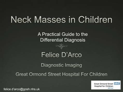 Head And Neck Masses In Children Ppt