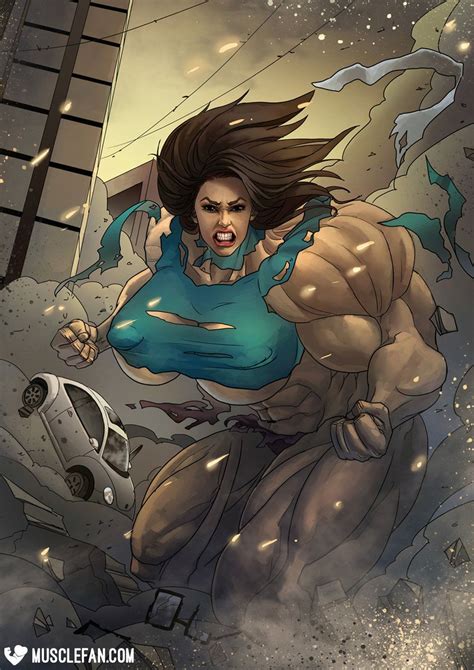 Teenage Mutant Hulk Irma By Muscle Fan Comics Fan Comic Muscle