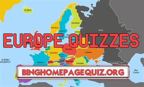 Europe Quizzes Bing Homepage Quiz