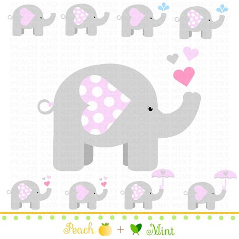 Free decorations and party stuff to print for baby showers. Free Printable Elephant Baby Shower | Free Printable
