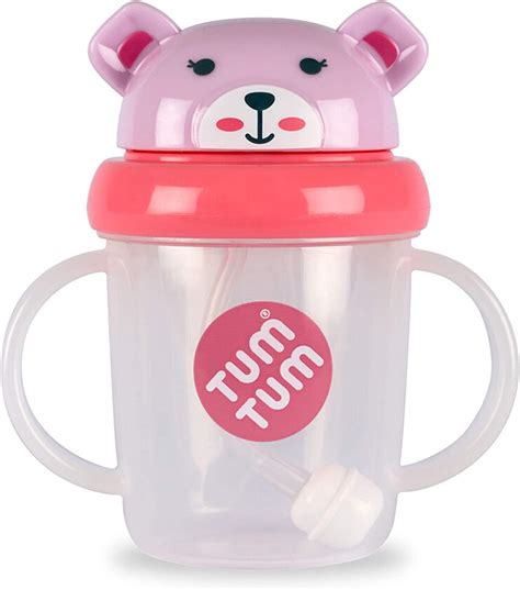 Tum Tum Tippy Up Sippy Cup Toddler Cup With Straw Weighted Straw Cup