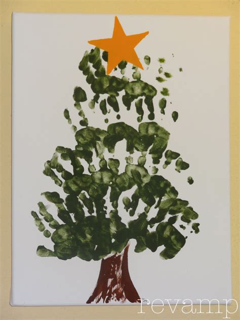 So Creative Handprint Christmas Tree