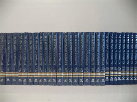 The New Book Of Knowledge Complete Set Of 20 Encyclopedia A Z
