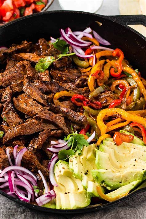 Don't mess with texas tradition! Mexican Steak Fajitas Marinade (+ Steak Fajitas Recipe ...