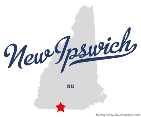 Map Of New Ipswich Nh New Hampshire