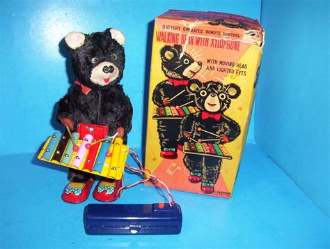 Linemar Bear With Xylophone Battery Operated Toy From 50sebay Battery
