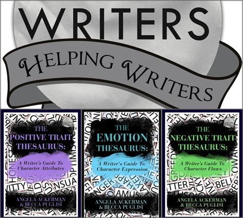 Writers Helping Writers Descriptive Thesaurus Collection ~ Writers