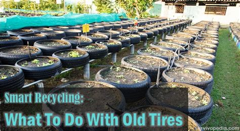 I found a company called rubbur concepts that uses a compression. Smart Recycling: What To Do With Old Tires | Survival