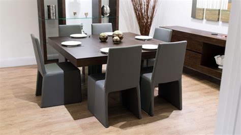 A wooden table is not only a guarantee of high quality and resistance but also a timeless look. Dark Wood Square Dining Tables | Dining Room Ideas