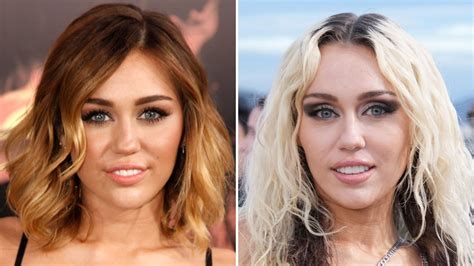 Did Miley Cyrus Get Plastic Surgery Before After Photos Life And Style